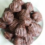 Chocolate Covered Pecan Butter Truffles
