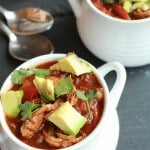 Smoky Chipotle Chocolate Chicken Chili.