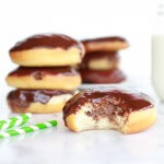 Chocolate Irish Cream Filled Dounuts-12
