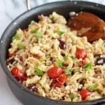Campanelle Pasta with Tuna and Tomatoes