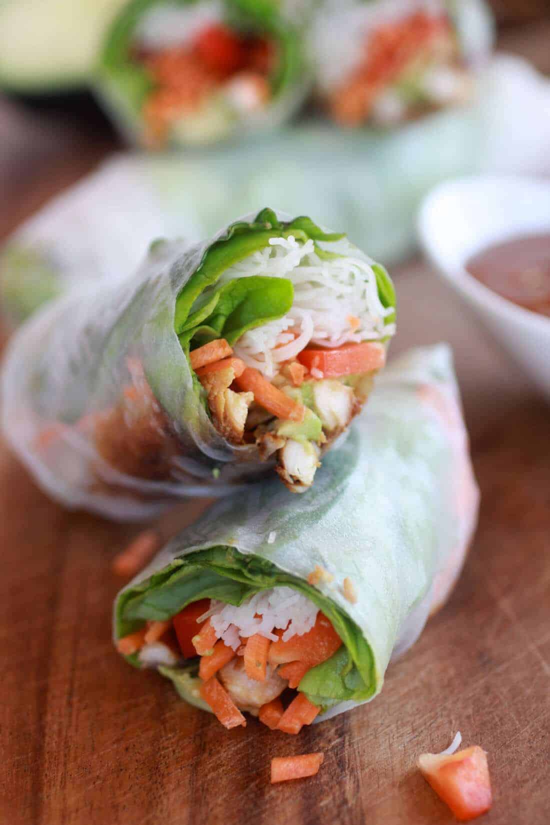 Vietnamese Fresh Spring Rolls Calories