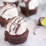 Towering Flourless Chocolate Stout Cakes-7