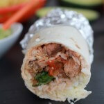 Chipotle Mexican Steak and Cilantro Lime Rice Burritos
