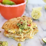 Margarita Chicken Quesadilla with Margarita Guacamole-1