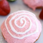 Strawberry Margarita Cream Filled Donuts -7