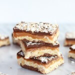 Toasted Coconut Caramel Peanut Butter Snickers Bars-1
