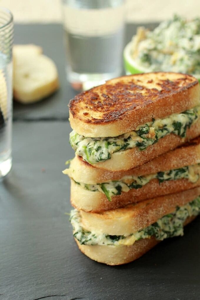 Spinach and Artichoke Melts Half Baked Harvest