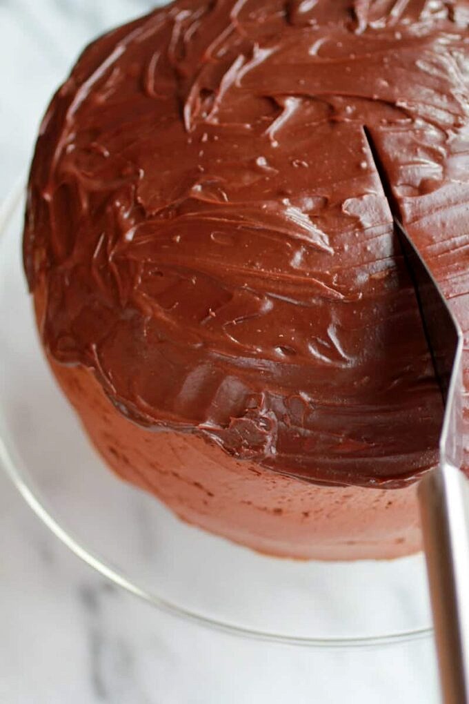 Chocolate Lovers Chocolate Cake - Half Baked Harvest