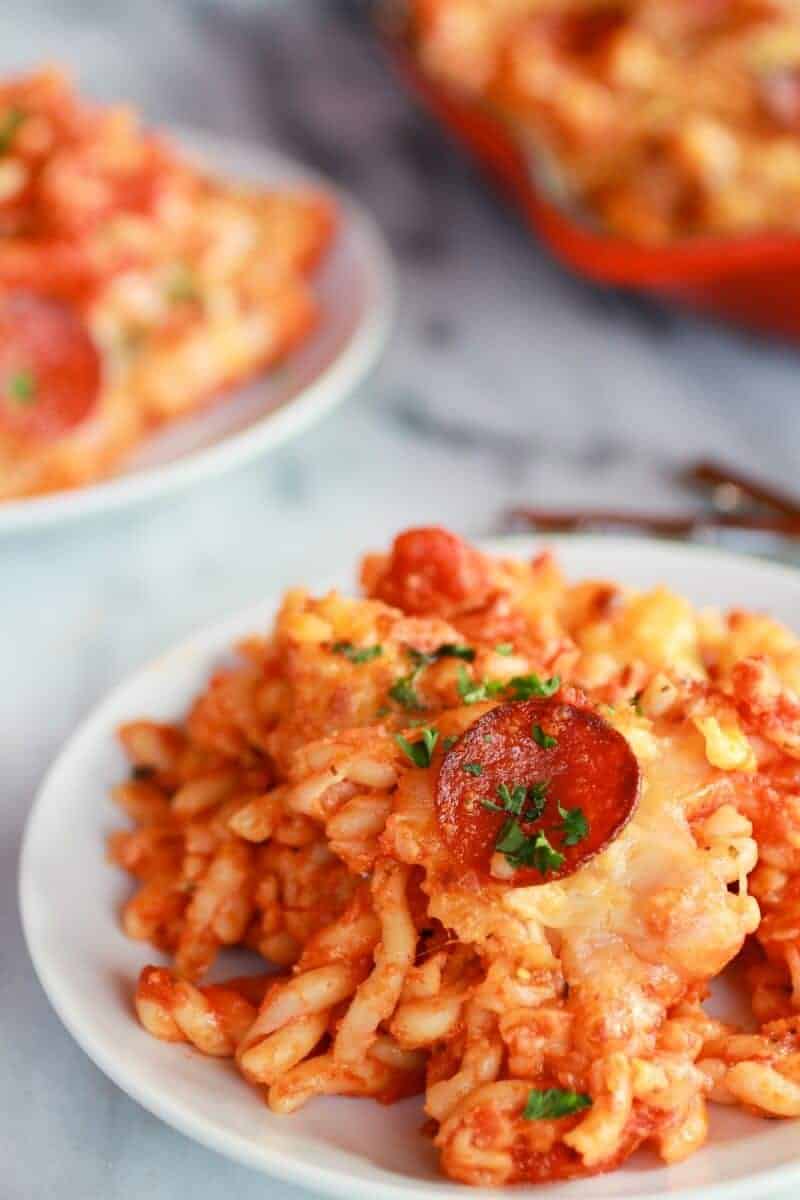 Skillet Baked Pasta with Gouda Cheese-6