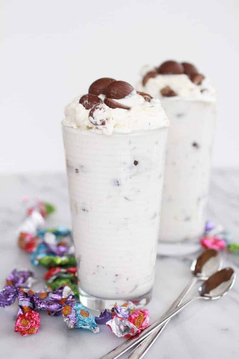 Homemade DQ Reese's Peanut Butter Cup Blizzard-1