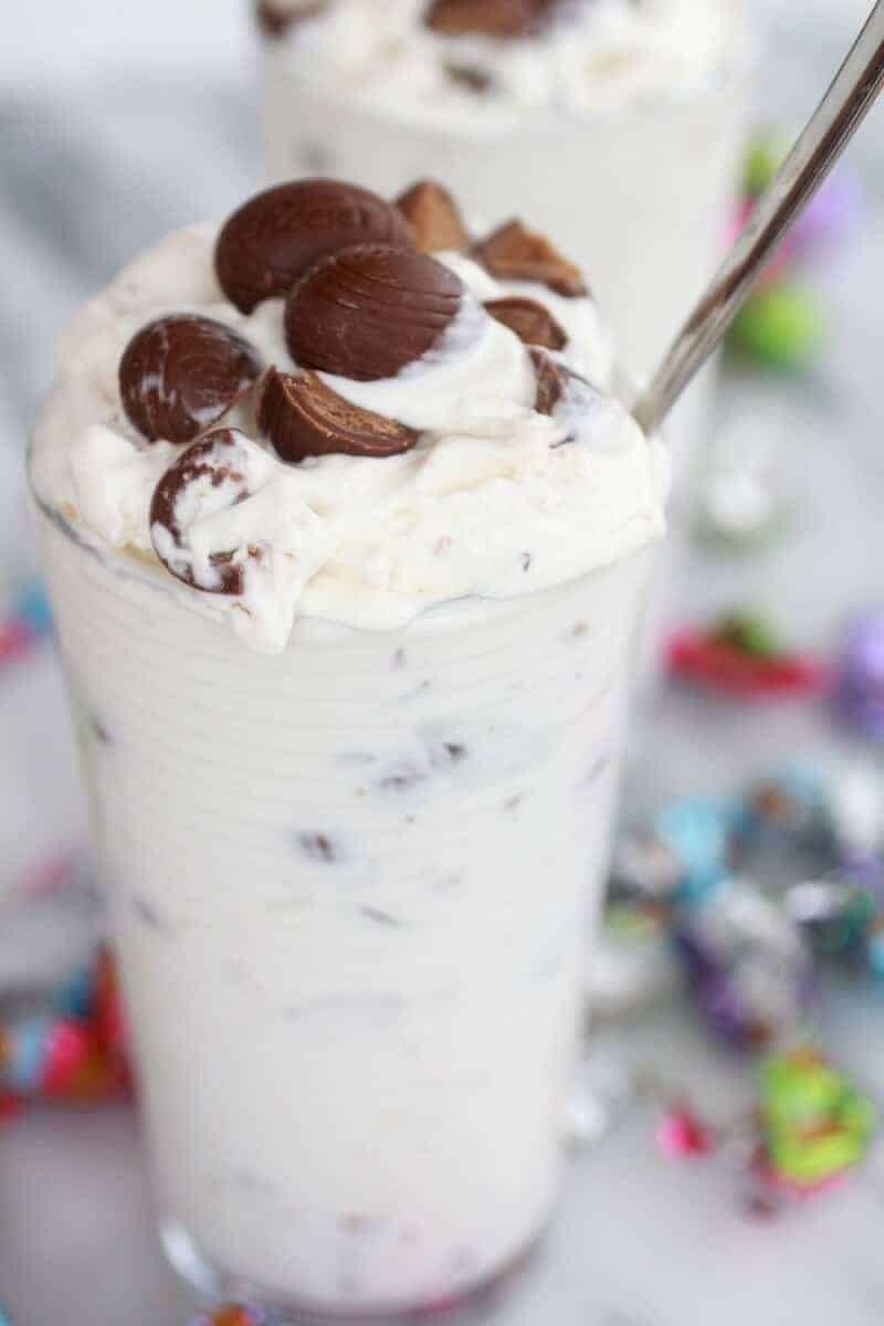Homemade DQ Reese's Peanut Butter Cup Blizzard-16