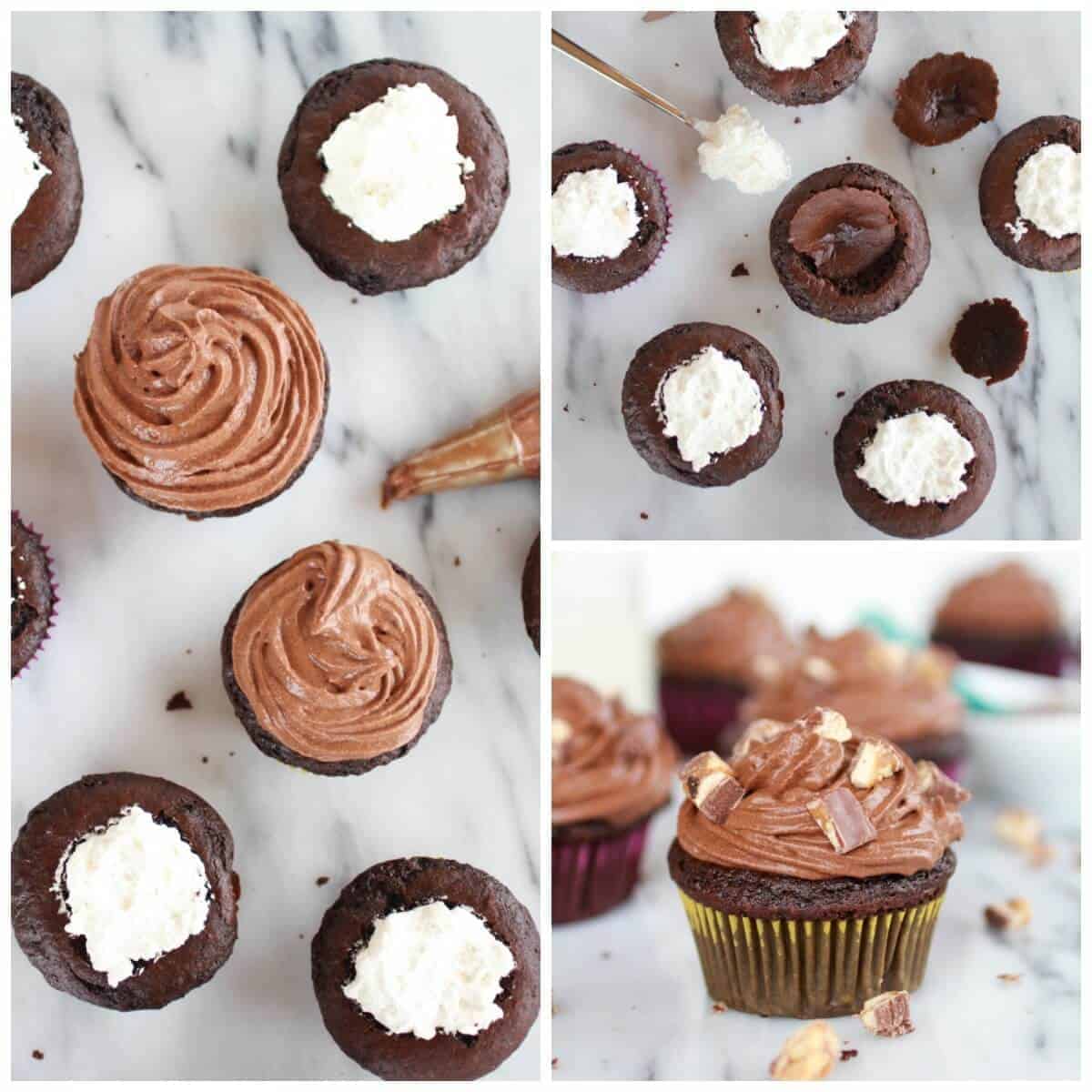 Death By Chocolate Cupcakes https://www.halfbakedharvest.com/