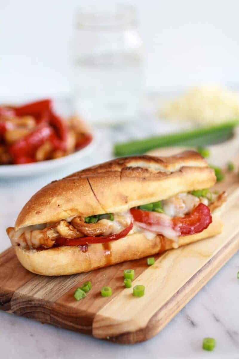 Teriyaki Chicken Sub Sandwiches | https://www.halfbakedharvest.com/