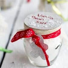 Homemade Holiday Gifts- Vanilla Bean Salt + Vanilla Bean Sugar | halfbakedharvest.com @hbharvest