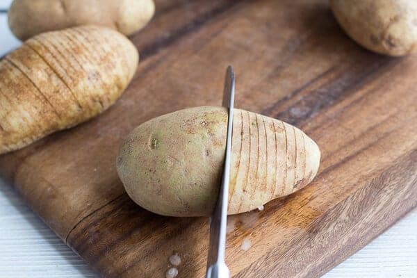Loaded Hassleback Potatoes | halfbakedharvest.com