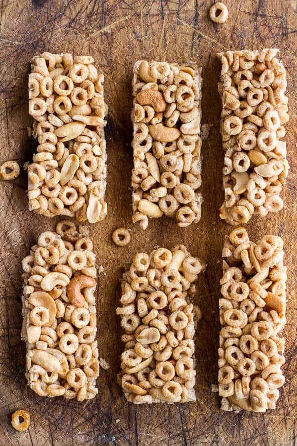 Honey Nut Cheerio Bars | halfbakedharvest.com