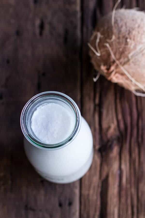 How To Make Homemade Coconut Milk from Real Coconuts | halfbakedharvest.com