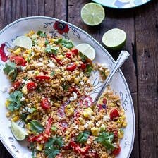 Summer Grilled Mexican Street Corn Quinoa Salad | halfbakedharvest.com @hbharvest