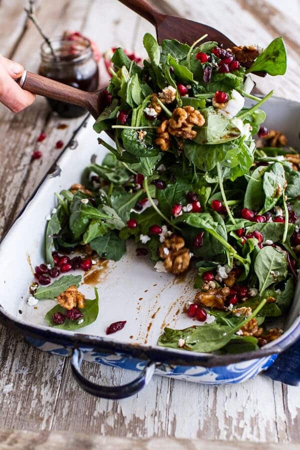 Image result for Winter seasonal greens with cranberries