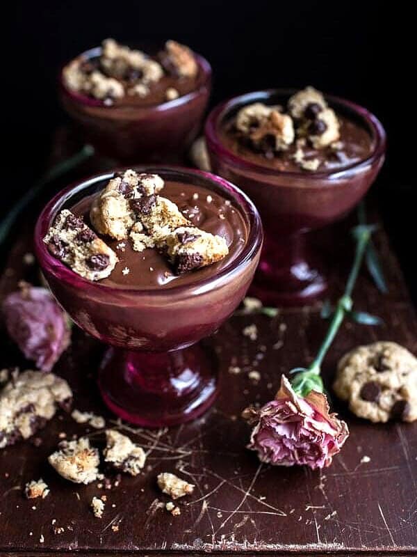 Kahlúa Chocolate Pudding...with Oatmeal Chocolate Chip Cookies | halfbakedharvest.com @hbharvest