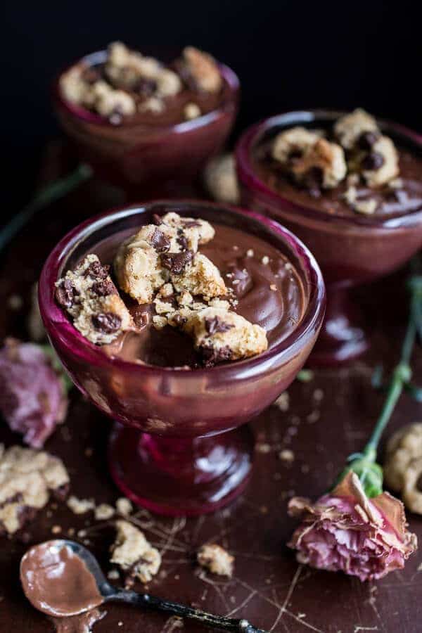 Kahlúa Chocolate Pudding...with Oatmeal Chocolate Chip Cookies | halfbakedharvest.com @hbharvest