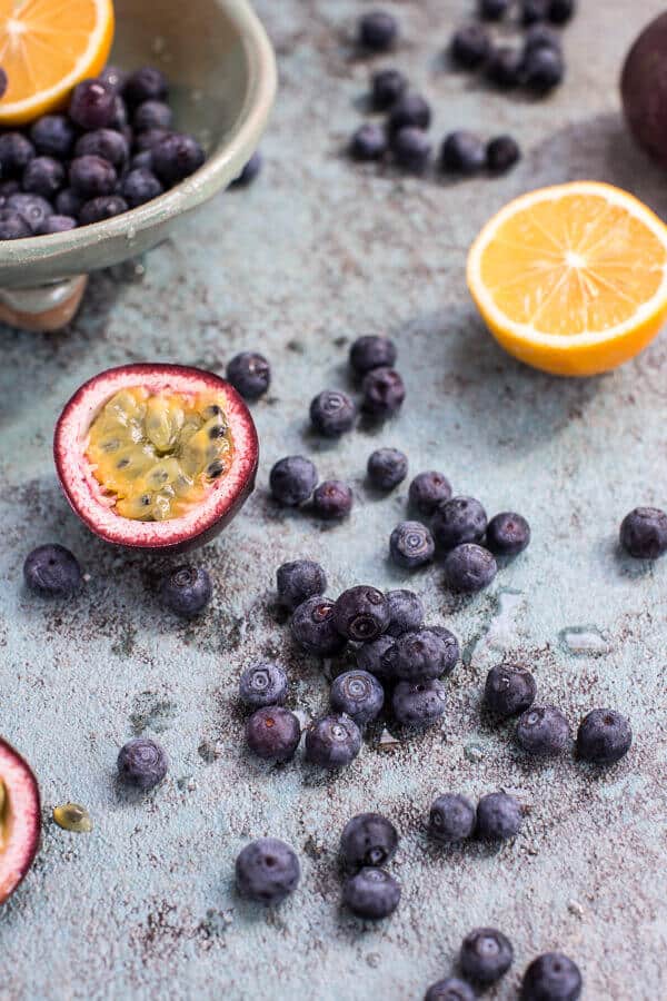 Blueberries and Passionfruit | halfbakedharvest.com @hbharvest