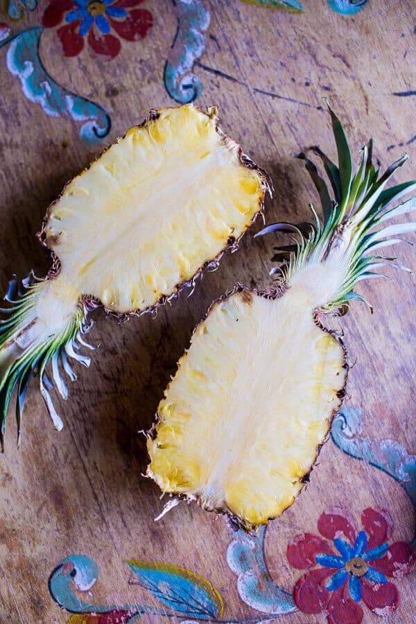 Hawaiian Carne Asada Fries with Pineapple Pico De Gallo | halfbakedharvest.com @hbharvest