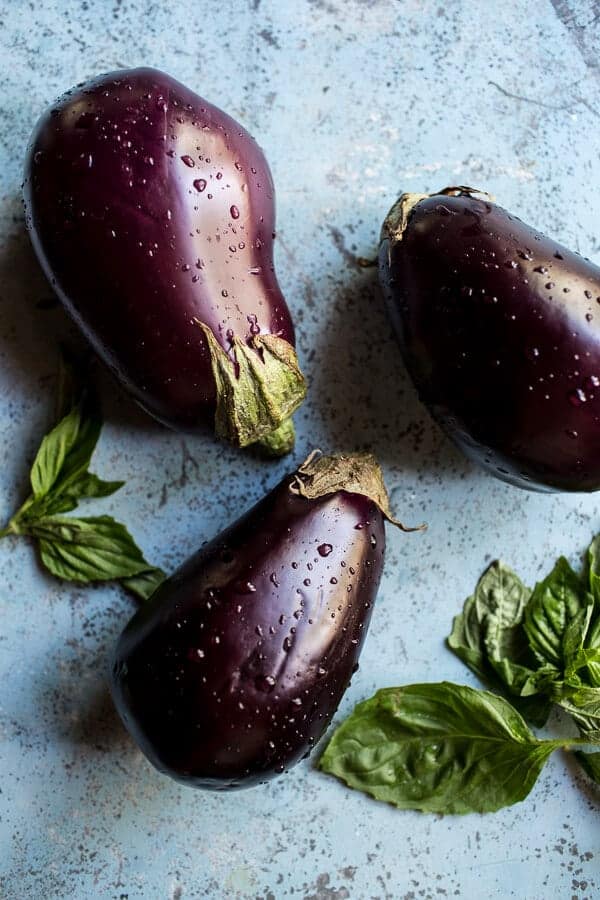 Italian Turkey and Tomato Basil Eggplant Roll Pasta Bake | halfbakedharvest.com @hbharvest