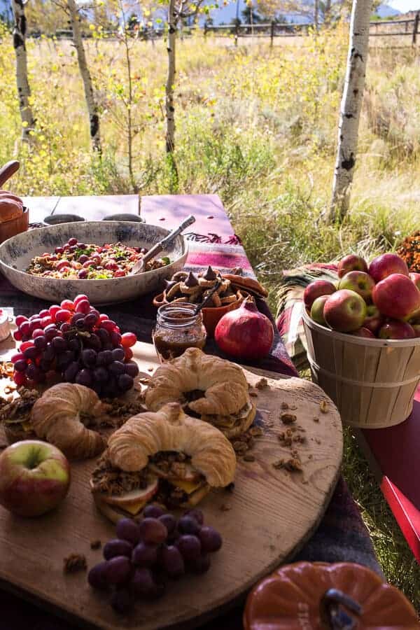 Fall Harvest Peanut Picnic + a Family Hike! | halfbakedharvest.com @hbharvest