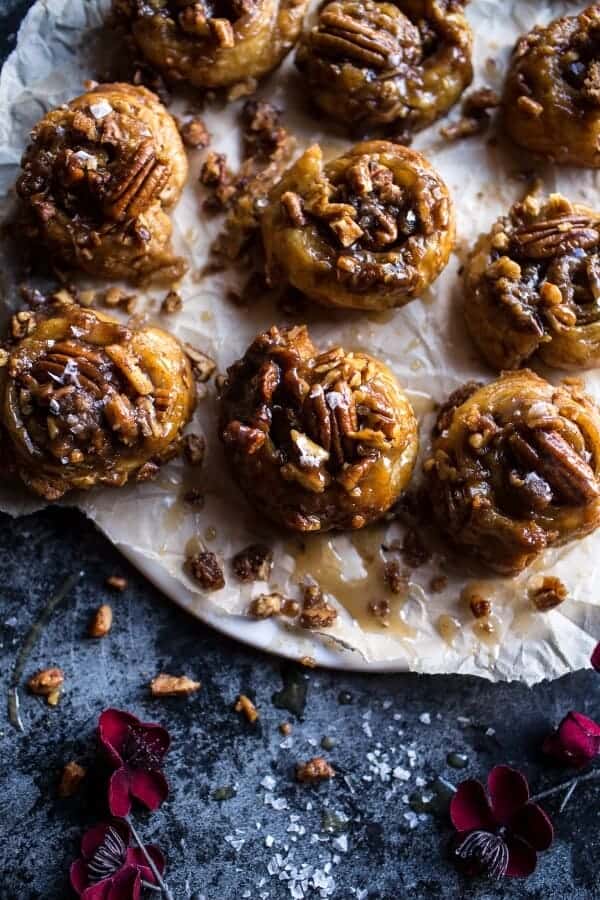 Cheat’s Brown Butter and Salted Maple Pecan Sticky Buns | halfbakedharvest.com @hbharvest