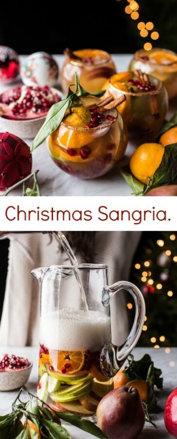 Christmas Sangria | halfbakedharvest.com @hbharvest