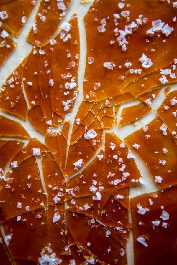 Gingerbread Latte with Salted Caramel Sugar (VIDEO) | halfbakedharvest.com @hbharvest
