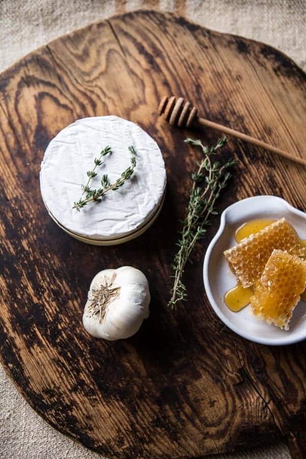 Honey Baked Brie with Seasoned Pretzels (EASY CHRISTMAS APPETIZER) | halfbakedharvest.com @hbharvest