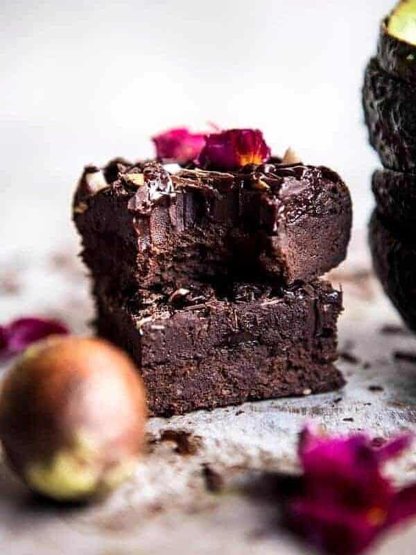 Fudgy Avocado Brownies with Chocolate Fudge Frosting | halfbakedharvest.com @hbharvest