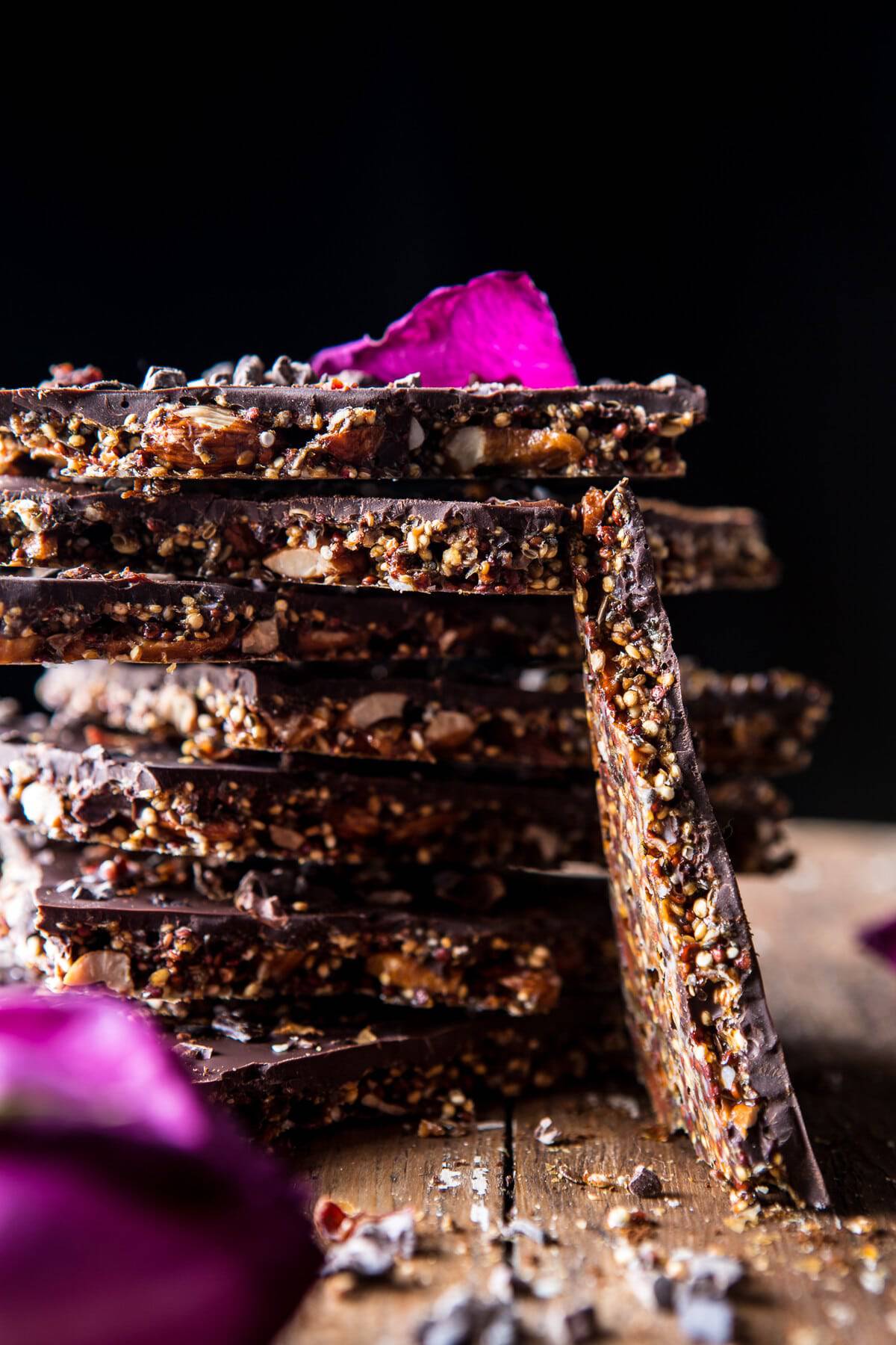 Superfood Chocolate Quinoa Bark -- plus other amazing ways to enjoy chocolate and quinoa together!