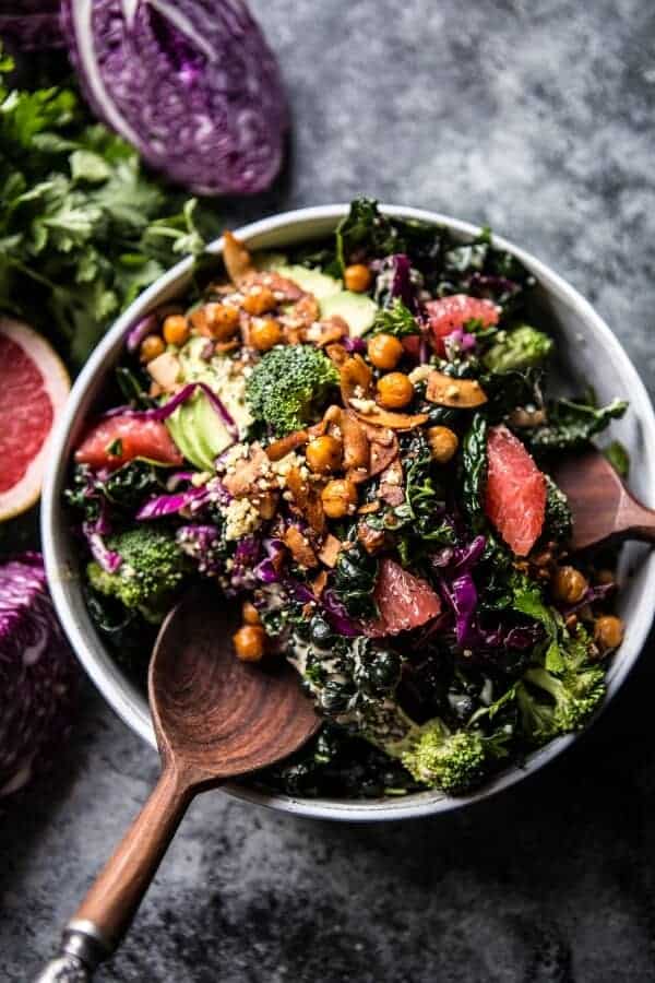 The Mean Green Detox Salad | halfbakedharvest.com @hbharvest