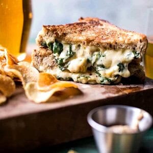 Irish Pub Spinach and Artichoke Melt | halfbakedharvest.com @hbharvest