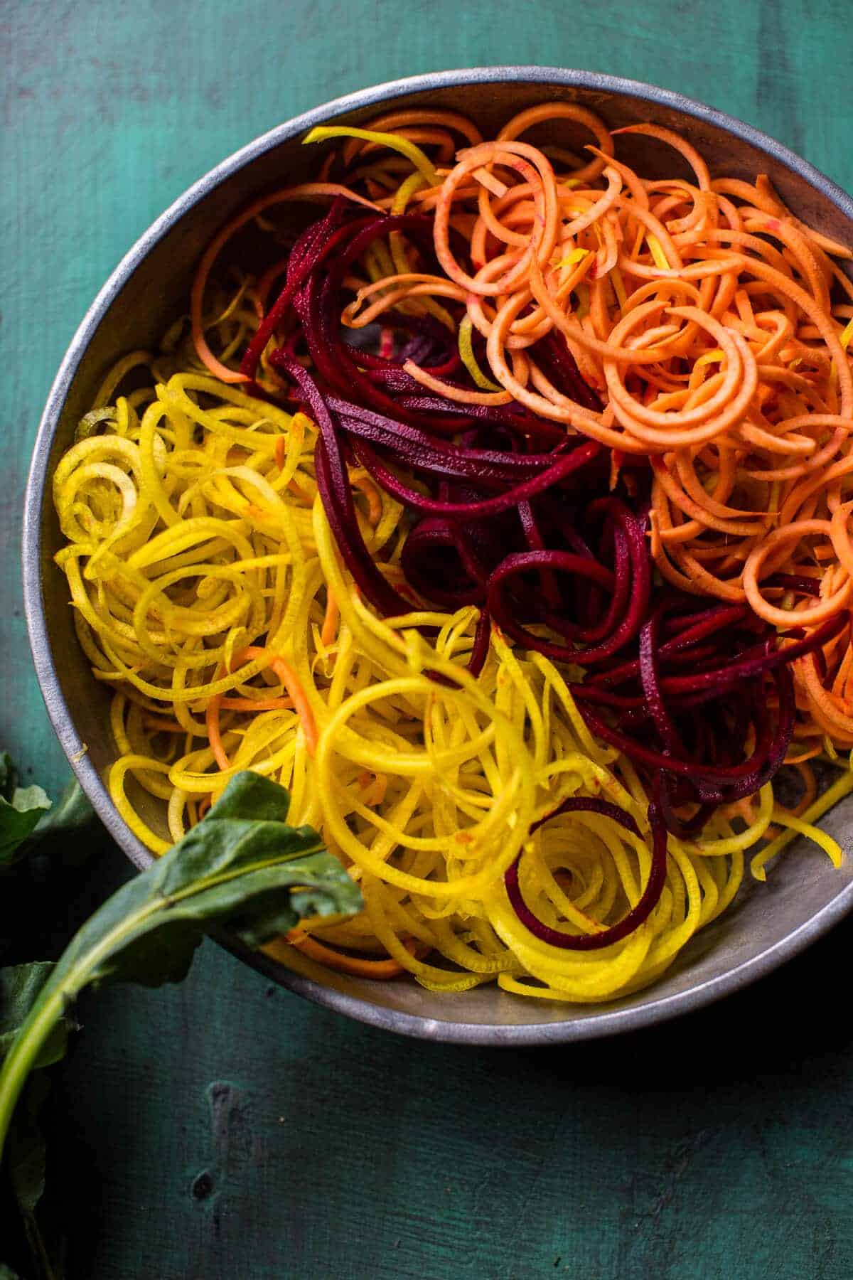 Rainbow Veggie Noodles | halfbakedharvest.com @hbharvest