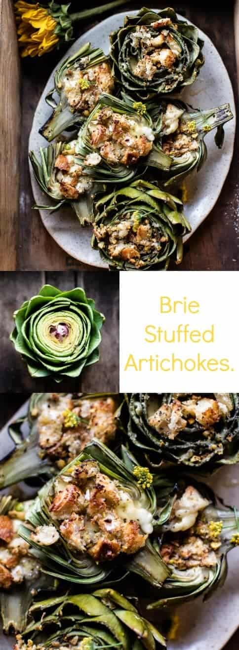 Brie Stuffed Artichokes | halfbakedharvest.com @hbharvest