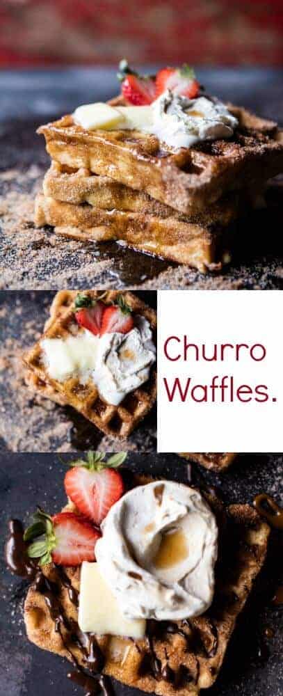 Churro Waffles | halfbakedharvest.com @hbharvest