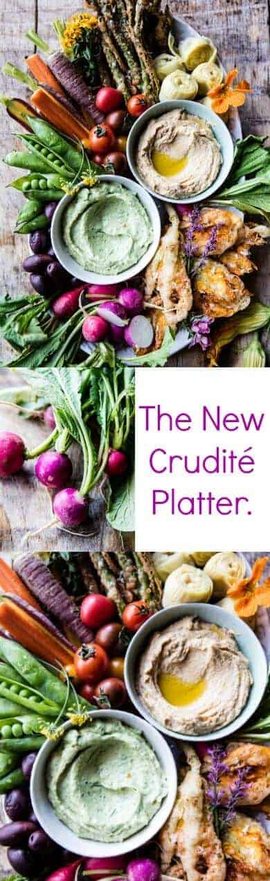The New Crudité Platter | halfbakedharvest.com @hbharvest