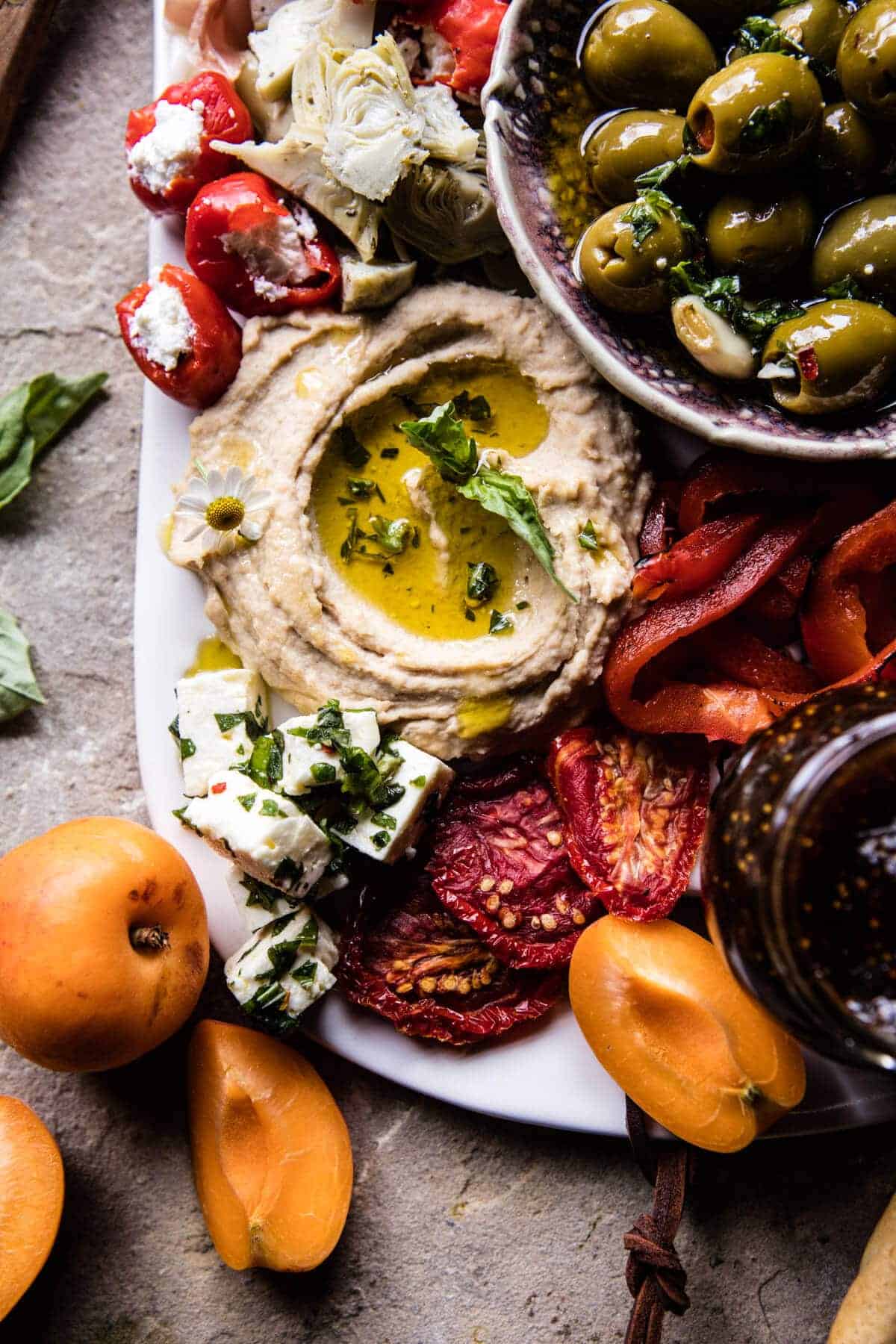 Greek Inspired Antipasto Platter | halfbakedharvest.com @hbharvest