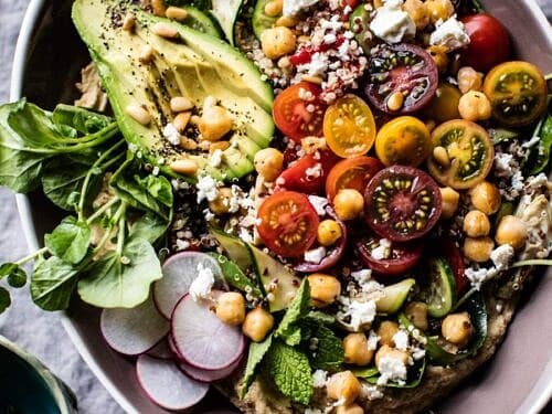 half baked harvest green goddess dressing Loaded Greek Quinoa Salad Made to Order