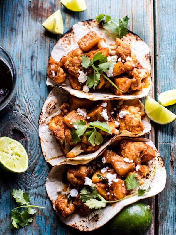Cauliflower Al Pastor Tacos | halfbakedharvest.com @hbharvest