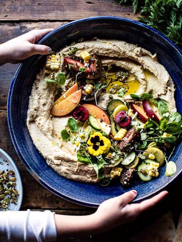 Farmers Market Hummus | halfbakedharvest.com @hbharvest