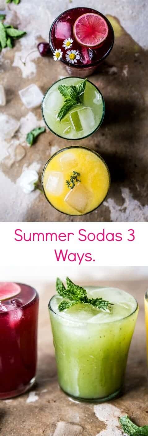 Summer Sodas 3 Ways | halfbakedharvest.com @hbharvest