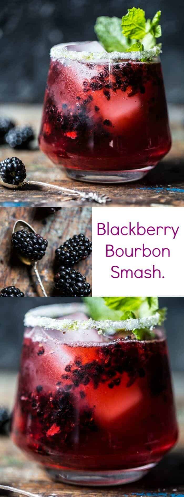 Blackberry Bourbon Smash | halfbakedharvest.com @hbharvest