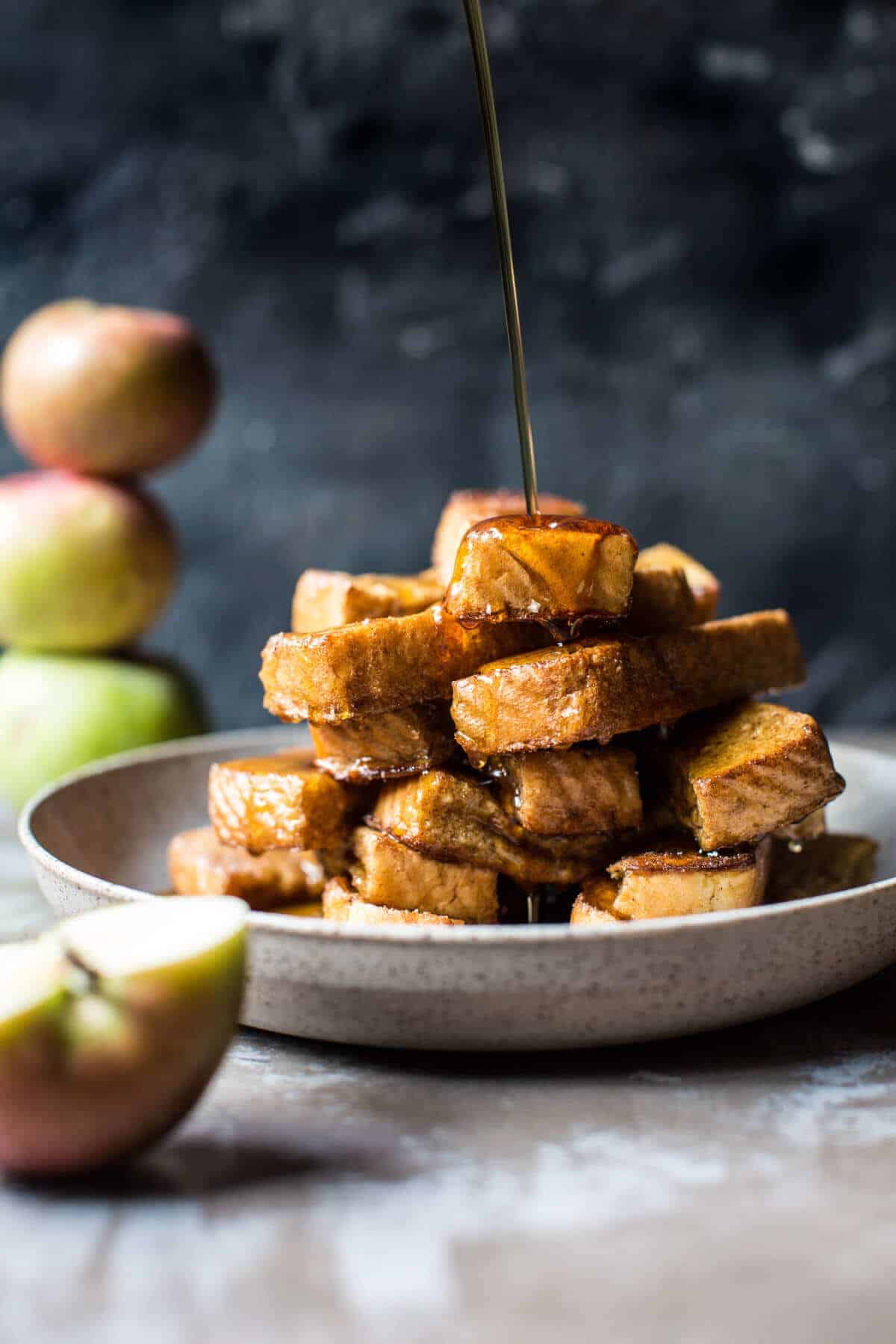 Apple Butter Cinnamon French Toast Sticks | halfbakedharvest.com @hbharvest