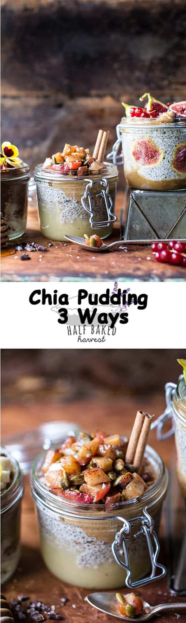 Chia Pudding 3 Ways | halfbakedharvest.com @hbharvest