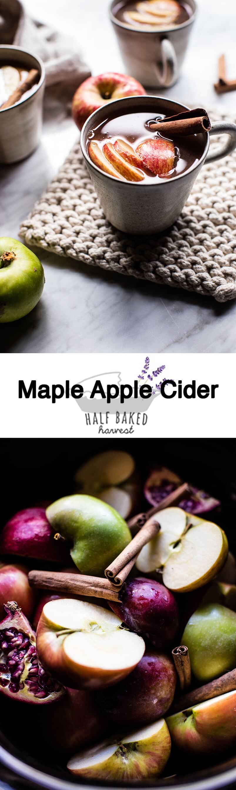 Maple Apple Cider | halfbakedharvest.com @hbharvest